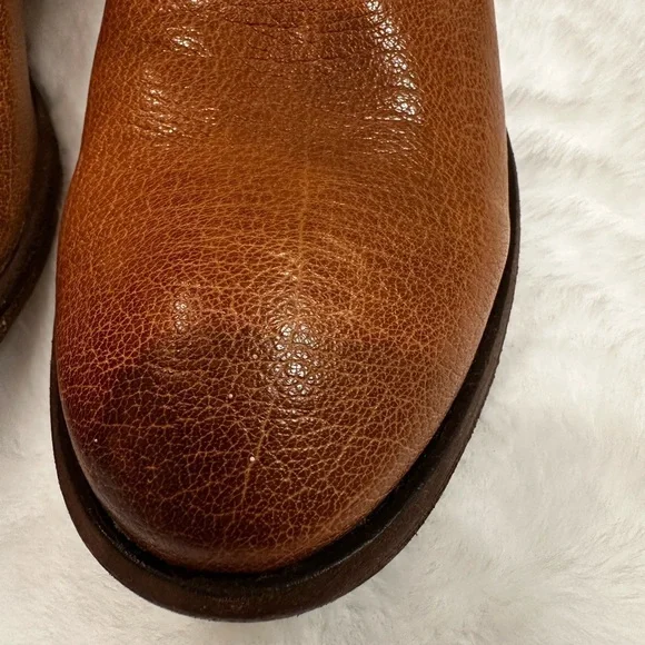 Frye Women's Tan Leather Boots - Picture 7 of 13